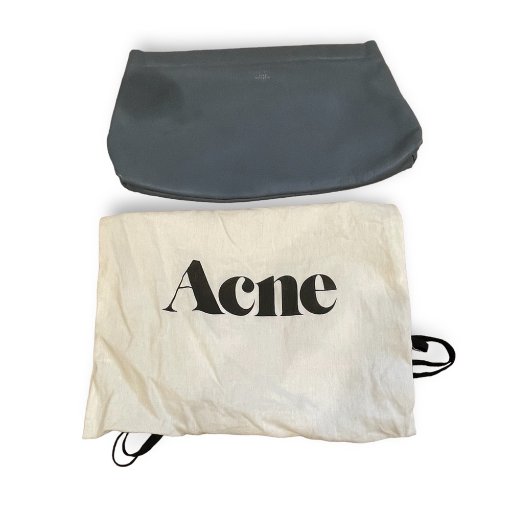 Authentic Acne clutch (oil stains )